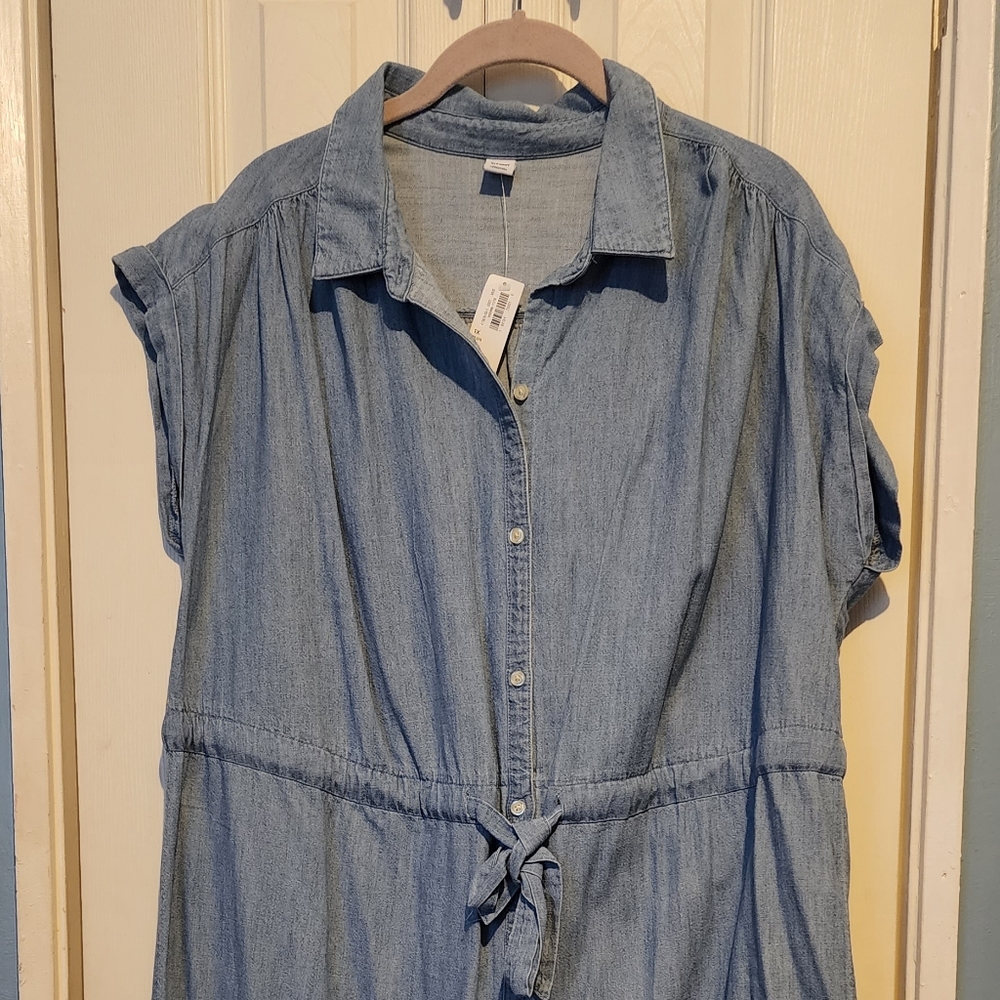 Old Navy Chambray Dress